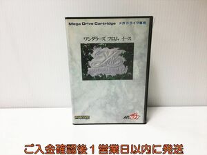 【1円】MEGA DRIVE メガドライブ ソフト ワンダラーズ フロム イース ケース 説明書付き MD 未検品ジャンク L05-465ek/F3