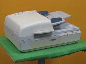 [A19638] ★送料無料★EPSON DS-6500 A4 ドキュメントスキャナー 高速両面同時読込ADF搭載 フラットベット面付 ▼現状品 ACアダプタ無 