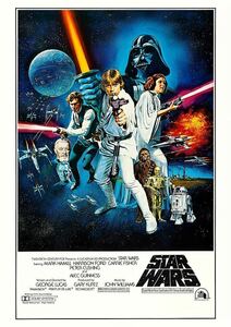 US版ポスター★スター・ウォーズ エピソード4/新たなる希望(1977) Style C★ジョージ・ルーカス/Star Wars Episode IV