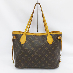 USED★中古【ヴィトン】LOUIS VUITTON モノグラム M40155 ネヴァーフルPM トートバッグ ショルダー レディース ブランドバッグ ★