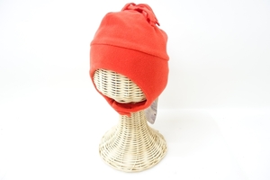 未使用 スキー OBRMEYER/オブマイヤー Orbit Fleece Hat/042 RED YOUTH S/M #3
