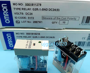 10個入りセット 新品★ OMRON オムロン リレー 24VDC 表面接続ソケット G2R-1-SND(S) DC24V ６ヶ月保証