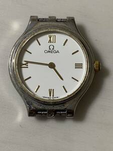 OMEGA オメガ 本物 DEVILLE デビル シンボル 稼働品 ホワイトダイヤル 純正品/Cal1456