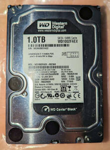 Western Digital WD1002FAEX,7200rpm,SATA,1TB