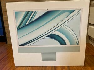 【箱のみ】アップル Apple 24 インチ iMac M3　空箱 専用茶箱にて 配送♪ 外箱　化粧箱