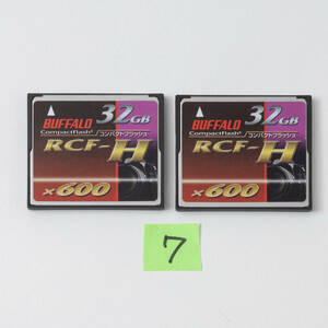 BUFFALO　CFカード【32GB ・中古2枚組】 600倍速　トランセンド　コンパクトフラッシュ (7)