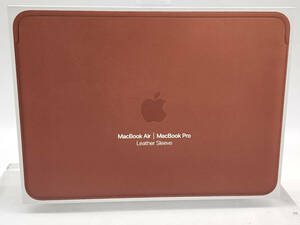 アップル Apple　MRQM2FE/A 13インチMacBook Air/MacBook Pro用レザースリーブ サドルブラウン