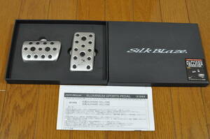SilkBlaze アルミスポーツペダル 20系/30系アルファード/ヴェルファイア SB-ASP-AV アクセルペダル&ブレーキペダル
