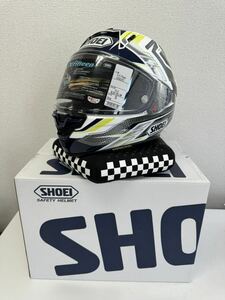 shoei x15 X-Fifteen ESCALATE TC-2 (BLUE/YELLOW） Sサイズ　新品未使用