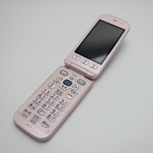 良品中古 F-01G らくらくホン ベーシック4 ピンク 即日発送 ガラケー DoCoMo 富士通 本体 白ロム あすつく 土日祝発送OK