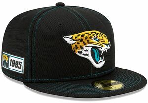 【7.3/8】 限定 100周年記念モデル NEWERA ニューエラ Jaguars ジャクソンビル ジャガーズ 59Fifty キャップ 帽子 NFL アメフト USA正規品