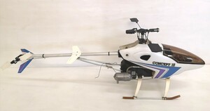 A22rjkx0212/【引取歓迎:東京都】京商 ラジコンヘリコプター 10クラス OS エンジン CONCEPT 10 超小型 エンジンヘリ ジャンク