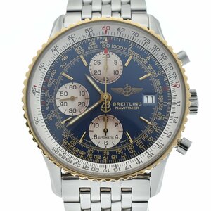 ブライトリング BREITLING D13022 オールドナビタイマー クロノグラフ デイト 自動巻き メンズ 良品 B#130165