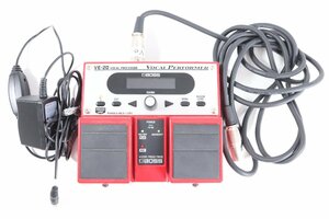 BOSS ボス VOCALPROCESSOR ボーカルプロセッサー VE-20 ボーカルエフェクター 音響機器 オーディオ機器 1988-AS