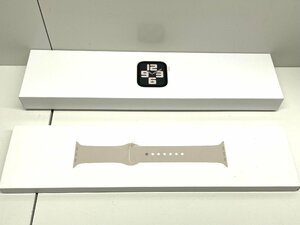 【美品】アップル Apple Apple Watch SE 第2世代 GPS+Cellularモデル 40mm スターライトスポーツバンド MNPH3J/A