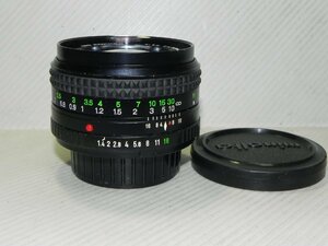 Minolta MD ROKKOR 50mm/f1.4 レンズ