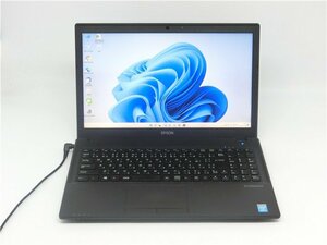 カメラ内蔵/中古/15型/ノートPC/Windows11/新品SSD256GB/8GB/4世代i3/EPSON　NJ5900E 　 新品無線マウス MS office2021搭載