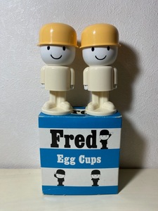 Homepride Mr.FRED ホームプライド　フレッドくん　フレッド君　Egg Cups　　フィギュア　箱付き