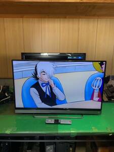 TOSHIBA REGZA 40V30 液晶カラーテレビ 40型 東芝 レグザ リモコン付き 家電 テレビ リモコン付属 2017年製
