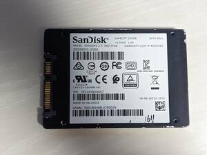 SanDisk　SSD 250GB【動作確認済み】1611