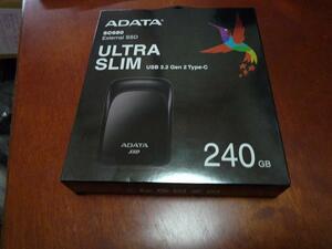 更に値下げ　★未開封 未使用 ADATA SSD 240GB ASC680-240GU32G2-CBK ★