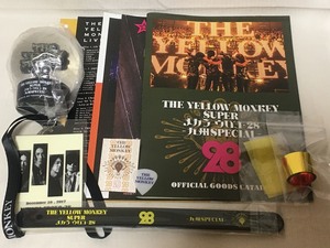 THE YELLOW MONKEY★メカラウロコ28 SUPER指定席 特典グッズ スノードーム・ラミネートパス・ピック他