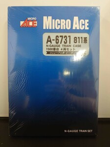 未開封 MICRO ACE マイクロエース A-6731 811系-1500番台 4両セット N-GAUGE TRAIN CASE Nゲージ ビニール包装