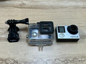 GoPro HERO4 ウェアラブルカメラ CHDHY-401 ゴープロ ヒーロー4 シルバー アクションカメラ