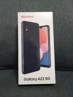 【送料無料】Galaxy A23 5G ブラック 64 GB docomo