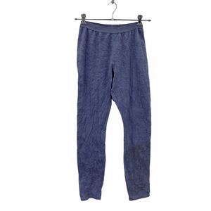 patagonia インナーパンツ W24 パタゴニア パープル キャプリーン アウトドア USA製 Mサイズ 古着卸 アメリカ仕入 2307-405