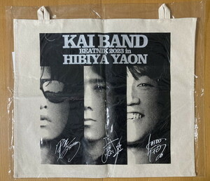 ★甲斐バンド 2023【タペストリー】日比谷野音 VIP席 限定非売品グッズ 甲斐よしひろ KAI BAND FIVE 松藤英男 田中一郎