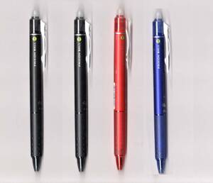 PILOT消せるボールペン フリクションボールノック　0.5ｍｍ 3色セット 赤×1青×1黒×2(計4本)