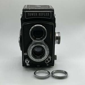 希少 ニッコール搭載 輸出モデル TOWER REFLEX タワー レフレックス NIKKOR-Q・C 7.5cm f3.5 ニッコールQ・C 75mm アイレス写真機製作所