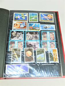 海外切手コレクション　宇宙飛行士・惑星、宇宙船など　ハンガリー、ジャルジャなど　１７枚