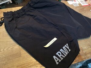 US-ARMY放出品　ジョギングパンツBK-L　083106