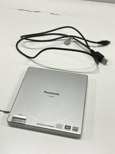 コレクター必見 Panasonic LF-P867C パナソニック ポータブルDVDマルチドライブ 通電確認済 外付け 映像編集 データバックアップ T411