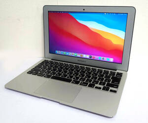 美品フルスペック Macbook Air 11インチ Cora i7 1.7 GHz メモリ8GB SSD512GB (Early 2014) Mac OS Big Sur バッテリー良好