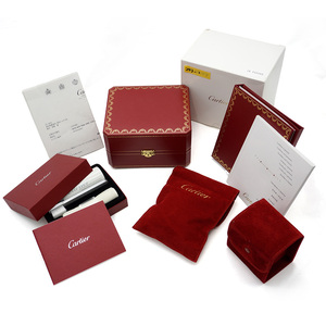 【243】-1[10749]Cartier カルティエ 箱,外紙箱,ケース2つ,取扱説明書,その他 ※時計本体無し