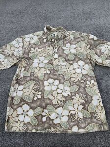 VINTAGE Kahala Hawaiian Shirt Mens Large Camp Tropical Aloha Avi 90s Floral 海外 即決