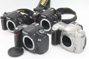 Y1191 ニコン Nikon D40 D50 グレー D80 D80 デジタル一眼 ボディ4個セット ジャンク