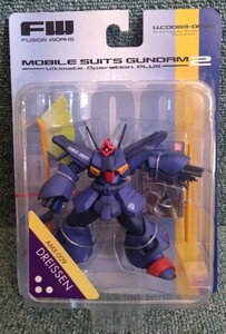 FW アルティメットオペレーション 機動戦士ZZガンダム ドライセン フィギュア 未開封品 ネオジオン Volks ボークス ドム 袖付き 