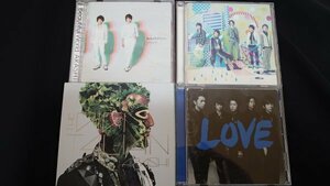 送料無料【ZZ0227】中古CD 嵐 ARASHIアルバム4枚まとめて BeautifulWorld/LOVE/THE DIGITALIAN/僕の見ている風景 ※歌詞カード破れ有り