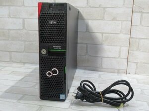 ▲11165 新TTPC 0928m 保証有 富士通【 PRIMERGY TX1320 M3 】【 Xeon E3-1220 V6 3.0GHz / 16.0GB / マウンタ3個無し / OS 無 】鍵無