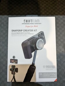 ShiftCam 【国内正規品】 SnapGrip MagSafe対応オールインワンキット ミッドナイト GLP-BE-MN-EF　CREATOR KIT