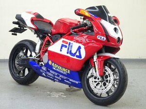 Ducati 999 Biposto【動画有】ローン可 フルカウル スーパーバイク FILAカラー ビポスト ZDMH400AE5B ETC 車体 ドゥカティ 売り切り