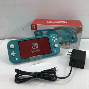 (27073)▲【1円～】Nintendo Switch Lite ターコイズ / 動作確認済み 任天堂 HDH-001 中古品