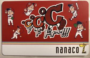 送料無料 広島東洋カープ nanacoカード