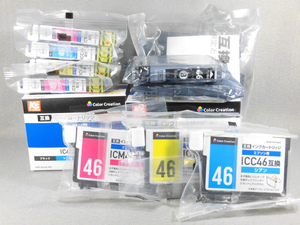 【未開封】インクカートリッジ 互換 大量★エプソン用 46★ICC46 ICM46 ICY46★EPSON★PX-101 他