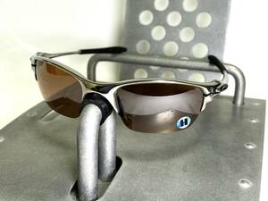 【注意:SALES SAMPLE】OAKLEY HALF X (オークリー ハーフX）Polished/VR28BlackIridium　X-Metal