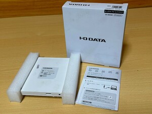  I-O DATA 　ポータブルブルーレイドラ イブ(バスパワー対応、USB 3.0/2.0、パールホワイ ト) EX-BD03W　動作品!